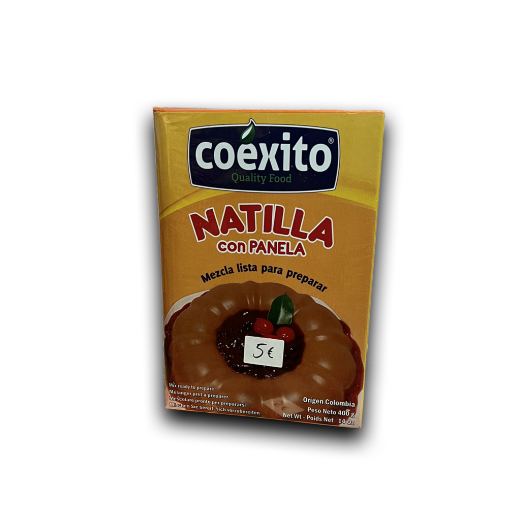 Foto del producto "Coéxito Natilla" vendido a la asociación.