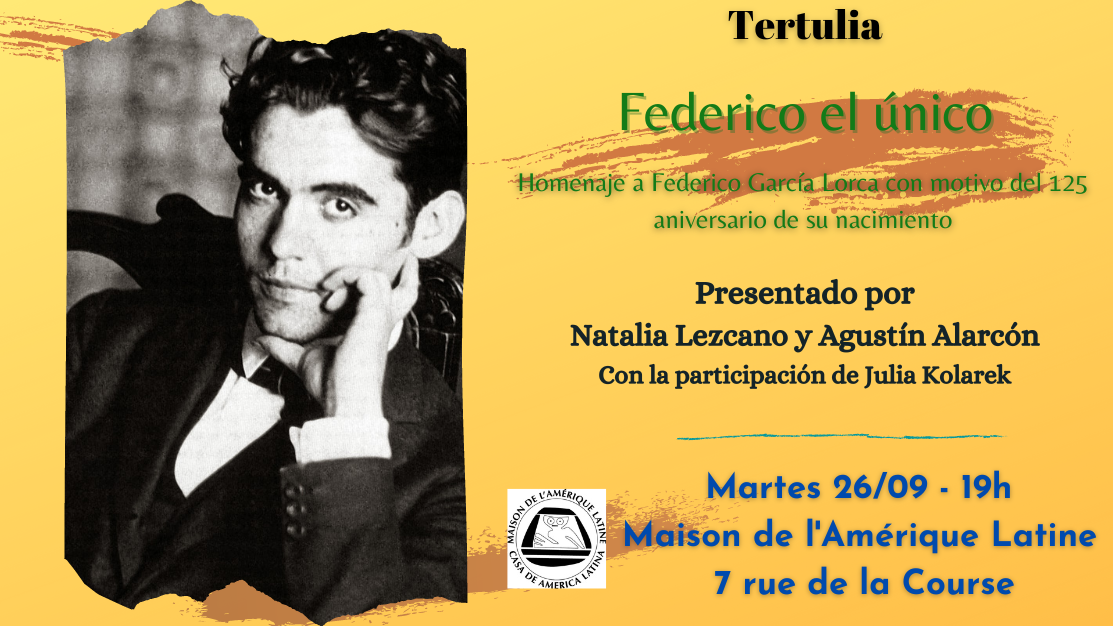 Federico el único. Un homenaje a García Lorca con motivo del 125 aniversario de su nacimiento